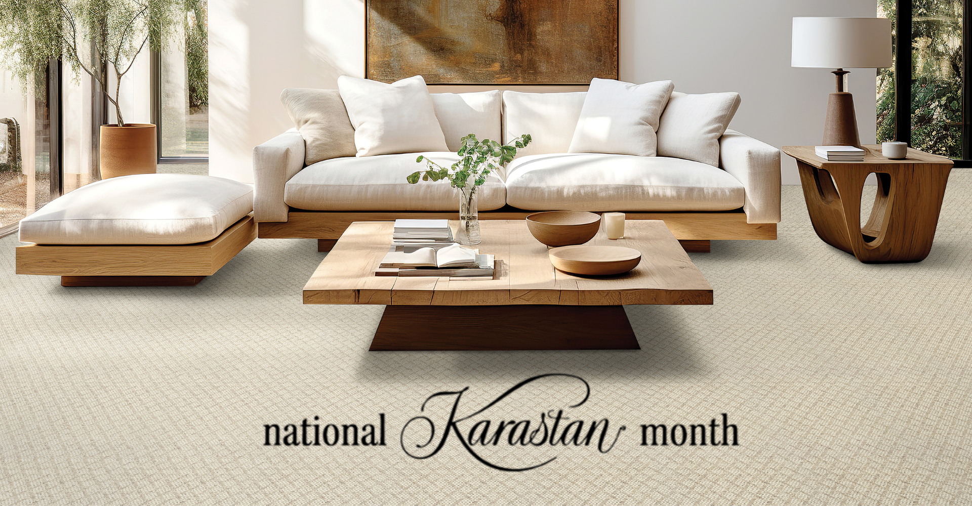 Livingroom with Carpet Flooring 